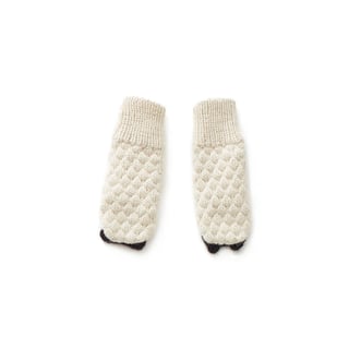 Sheep Mittens - Wit - 92-104
