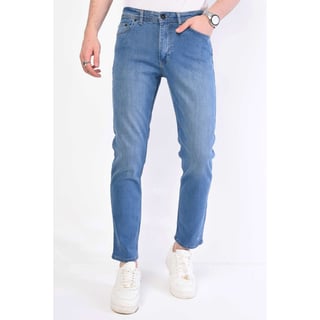 Heren Jeans Regular Fit - DP22-NW - Blauw