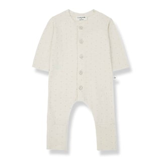 1+ In The Family Alfons Jumpsuit Ecru