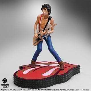 Rock Iconz - The Rolling Stones - Keith Richards Beeld (Tattoo You Tour 1981)