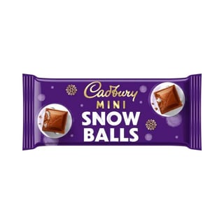 Cadbury Dairy Milk Mini Snowballs Bar 110g