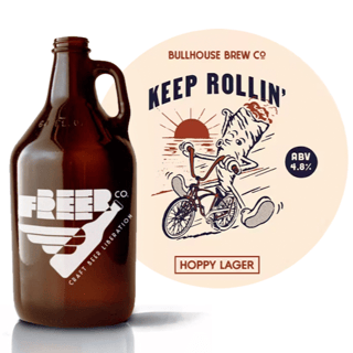Hoppy Lager - KEEP ROLLIN'