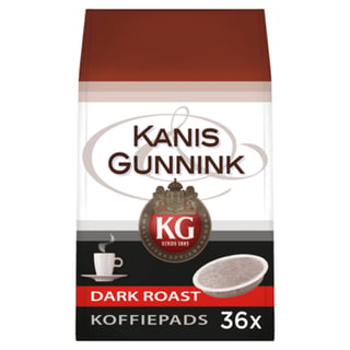 Kanis & Gunnink Dark Roast Koffiepads