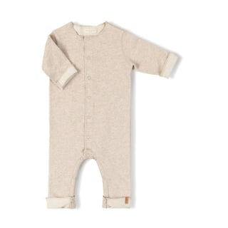 Nixnut Born Onesie Beige