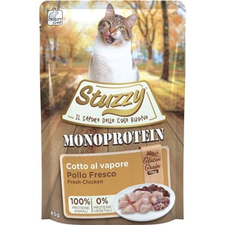 Stuzzy Cat No Grain Pouch 85