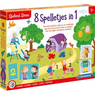 Spel 8 Spelletjes in 1 (Nl) Clementoni