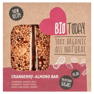 BioToday Notenreep Cranberry Almond