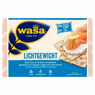 Wasa Crackers Lichtgewicht Volkoren