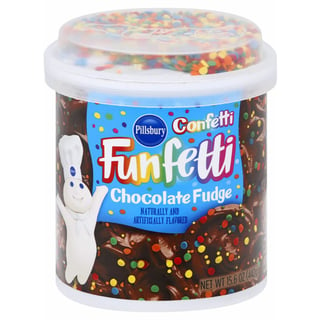Pillsbury Confetti Funfetti Chocolate Fudge 442g