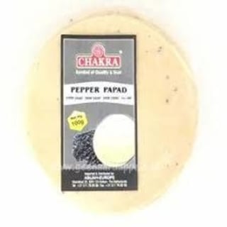 Pepper Papads 100Gr