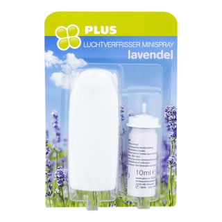 PLUS Luchtverfrisser Minispray Lavendel