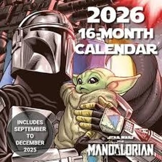 Star Wars Kalender 2026 - The Mandalorian