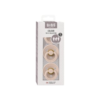 BIBS Try-It-3 Pack Collection - Blush Size 1