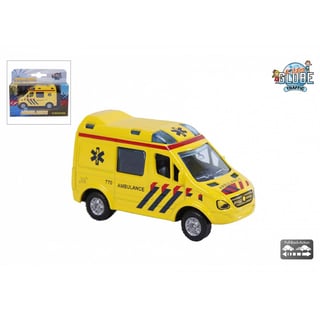Kids Globe Ambulance Bus Klein