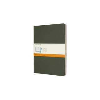 Moleskine notebook cahier x-large lined - 19 x 25cm / myrtle green