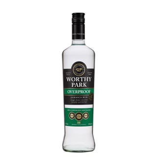 Rum Bar White Overproof Worthy Park 63%