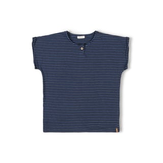 Nixnut Be T-Shirt Sky Stripe