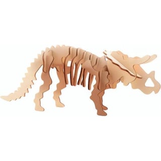 Houten 3D Triceratops Puzzel