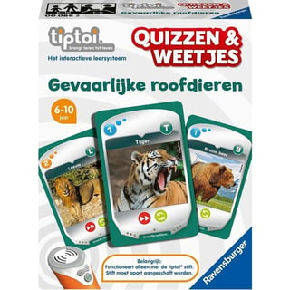 Tiptoi Quizzen & Weetjes Roofdieren