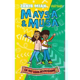 Thematitel Kinderboekenweek 2025 Groep 3-4: Maysa & Musa en Het Koekjesmysterie