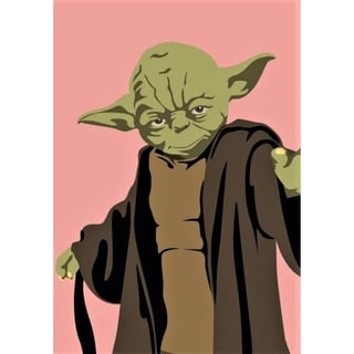 Pop Art New Generation Postkaart - Star Wars - Yoda