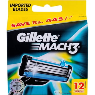 Gillette Mach 3 - 12 Stuks - Scheermesjes