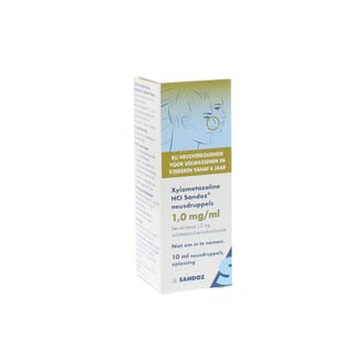 Xylometazolin 1.0mg/ml Dr Uad 10ml