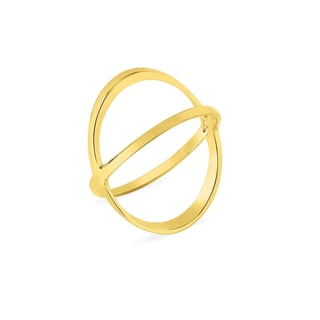 Gold Plated Butterfly Ring