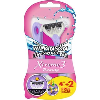 Wilkinson Xtreme3 Beauty 4+2 Gratis 6st 6