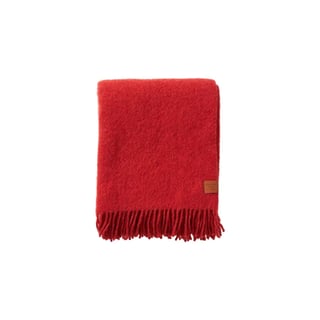 Wollen Plaid Cottage Red (Klippan)