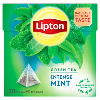 Lipton Green Intense Mint Thee
