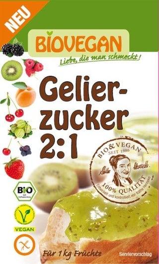 Biovegan Geleersuiker 1:2 Gv