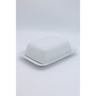 Botervloot - Porselein Wit 21X13.5Xh6.5cm