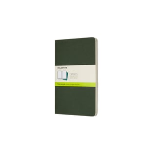 Moleskine Notebook Cahier Large Plain - 13 x 21cm / myrtle green