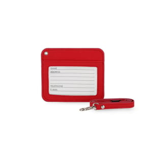 Travel Legami Badge Holder - Red