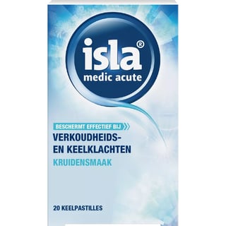 Isla Medic Acute Kruiden Keelpastilles 20st