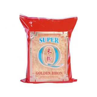 Super Q Pancit Golden Bihon Noodles 454 Gr