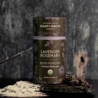 Chagrin Valley Body Powder Lavender Rosemary