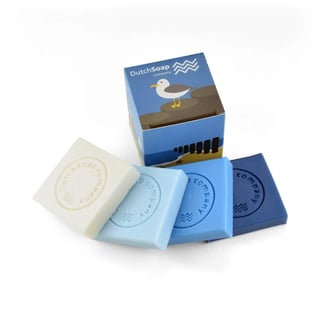 Dutch Soap Company Soap Selection Box Aqua Selections