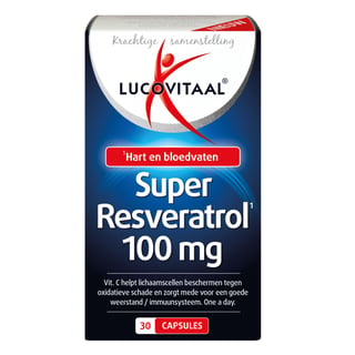 LUCOVITAAL SUPER RESVERATROL 30ca