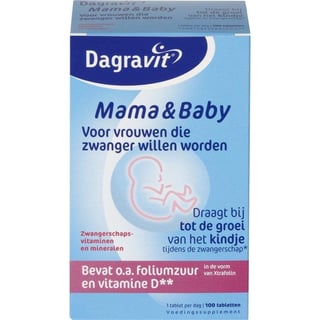Dagravit Mama & Baby - 100 Tabletten - Voedingstabletten