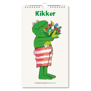 Birthday Calendar Kikker