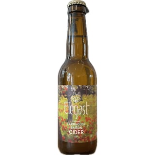 Elegast Organic Farmhouse Saison Cider 330ml