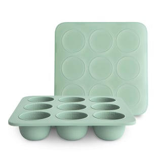Mushie Baby Food Freezer Tray - Cambridge Blue