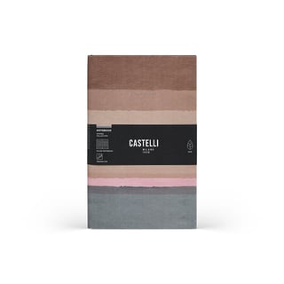 Notebook Castelli - Stripes Collection Eco - Rust
