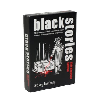 Black Stories Shit Happens Edition - 50 gitzwarte raadsels