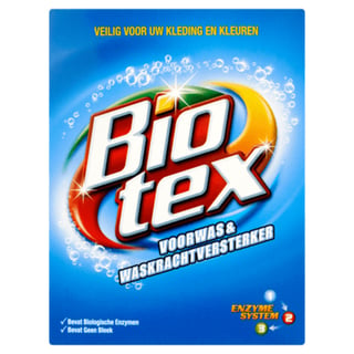 Biotex Wasmiddel Poeder Voorwas