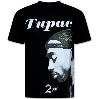 Tupac Shirt - Heren Tshirt Met Opdruk - T Shirt Heren Met Print - Funny Shirt - 663 - Zwart