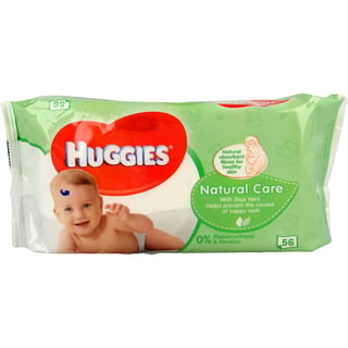 Huggies Natural Care Babydoekjes 56st 56