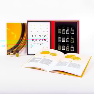 12x Witte Wijn en Champagne Aroma's ENG - Le Nez Du Vin J.Lenoir